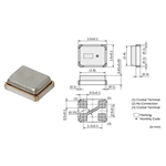 XRCGB32M000F2P10R0晶振,Murata村田陶瓷晶振,小尺寸晶振